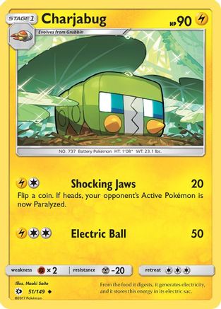 Charjabug (51/149) [Sun & Moon: Base Set]-1