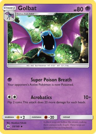 Golbat (55/149) [Sun & Moon: Base Set]-1