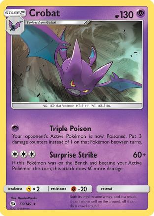 Crobat (56/149) [Sun & Moon: Base Set]-1