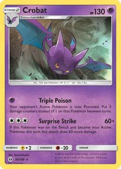 Crobat (56/149) [Sun & Moon: Base Set]-1
