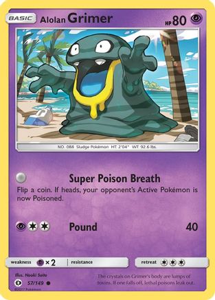 Alolan Grimer (57/149) [Sun & Moon: Base Set]-1