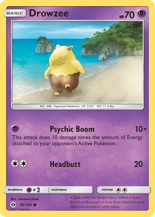 Drowzee (59/149) [Sun & Moon: Base Set]-1