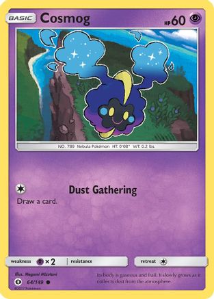 Cosmog (64/149) [Sun & Moon: Base Set]-1