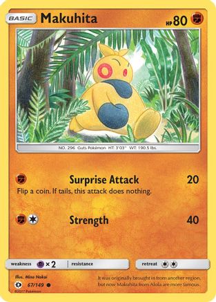 Makuhita (67/149) [Sun & Moon: Base Set]-1
