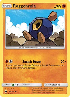 Roggenrola (69/149) [Sun & Moon: Base Set]-1