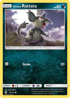 Alolan Rattata (76/149) [Sun & Moon: Base Set]-1