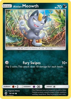 Alolan Meowth (78/149) [Sun & Moon: Base Set]-1