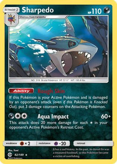 Sharpedo (82/149) [Sun & Moon: Base Set]-1