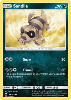 Sandile (83/149) [Sun & Moon: Base Set]-1