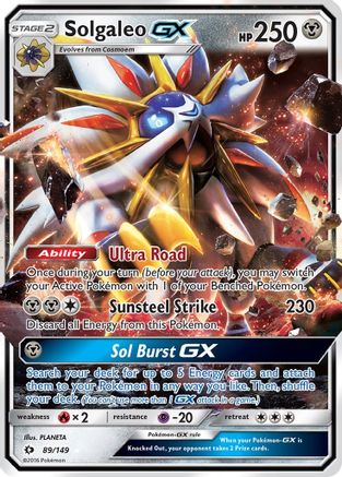 Solgaleo GX (89/149) [Sun & Moon: Base Set]-1