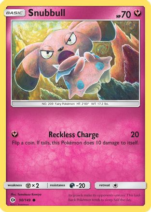 Snubbull (90/149) [Sun & Moon: Base Set]-1
