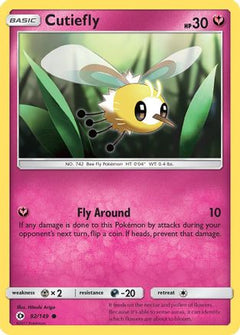 Cutiefly (92/149) [Sun & Moon: Base Set]-1