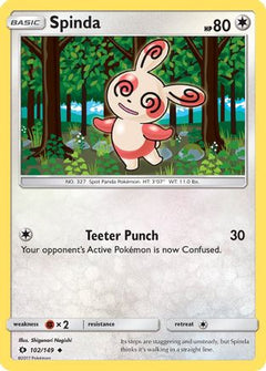 Spinda (102/149) [Sun & Moon: Base Set]-1