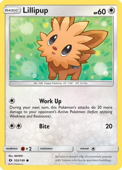 Lillipup (103/149) [Sun & Moon: Base Set]-1