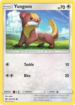 Yungoos (109/149) [Sun & Moon: Base Set]-1