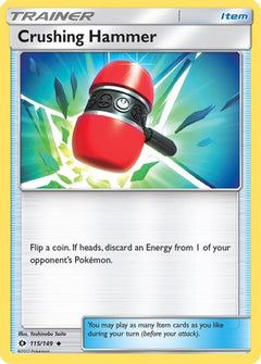 Crushing Hammer (115/149) [Sun & Moon: Base Set]-1
