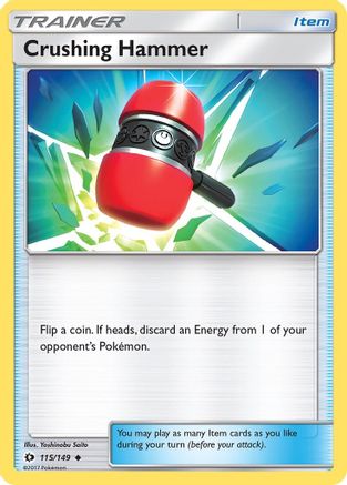 Crushing Hammer (115/149) [Sun & Moon: Base Set]-1