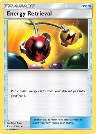 Energy Retrieval (116/149) [Sun & Moon: Base Set]-1
