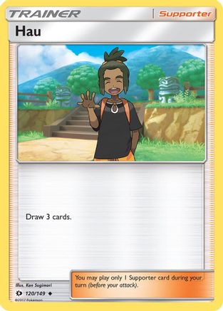 Hau (120/149) [Sun & Moon: Base Set]-1
