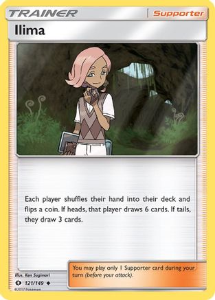 Ilima (121/149) [Sun & Moon: Base Set]-1