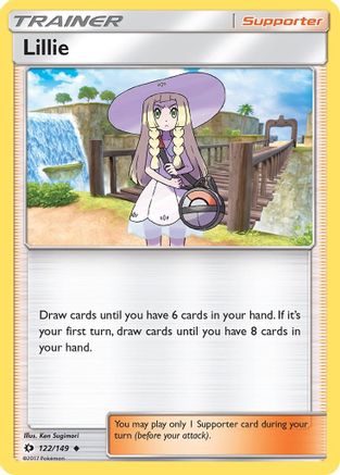 Lillie (122/149) [Sun & Moon: Base Set]-1