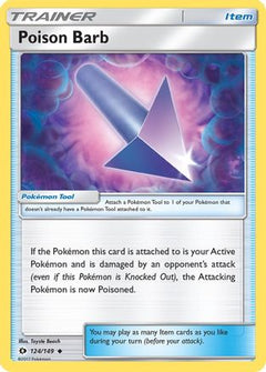 Poison Barb (124/149) [Sun & Moon: Base Set]-1