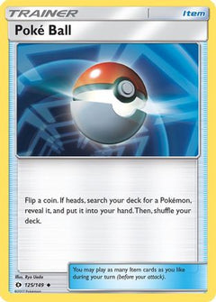 Poke Ball (125/149) [Sun & Moon: Base Set]-1