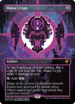 Mana Crypt (0017d) (Borderless) [The Lost Caverns of Ixalan Special Guests]-1