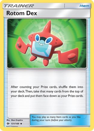 Rotom Dex (131/149) [Sun & Moon: Base Set]-1