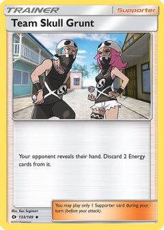 Team Skull Grunt (133/149) [Sun & Moon: Base Set]-1