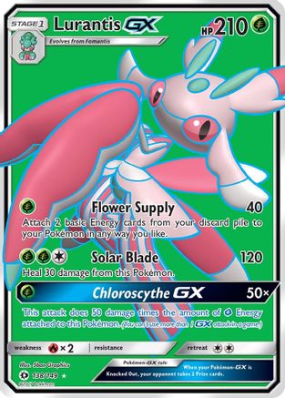 Lurantis GX (138/149) [Sun & Moon: Base Set]-1