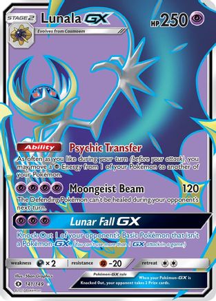 Lunala GX (141/149) [Sun & Moon: Base Set]-1