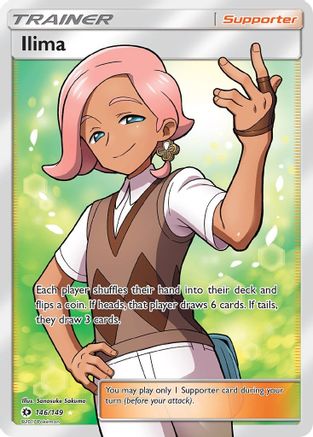 Ilima (146/149) [Sun & Moon: Base Set]-1