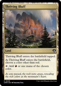 Thriving Bluff (CMM-429) - Commander Masters-1