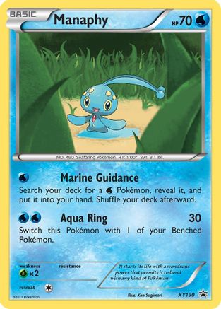 Manaphy (XY190) [XY: Black Star Promos]-1
