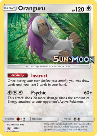 Oranguru (SM13) [Sun & Moon: Black Star Promos]-1