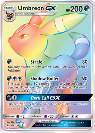 Umbreon GX (154/149) [Sun & Moon: Base Set]-1