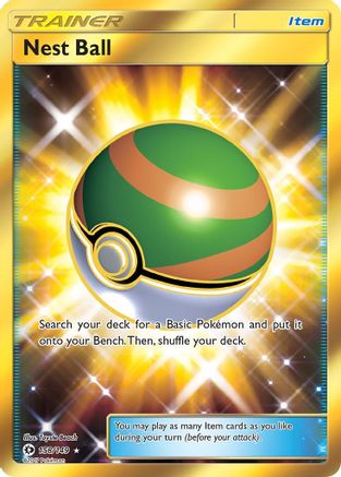 Nest Ball (158/149) [Sun & Moon: Base Set]-1
