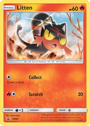 Litten (SM08) [Sun & Moon: Black Star Promos]-1