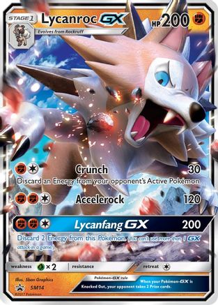 Lycanroc GX (SM14) [Sun & Moon: Black Star Promos]-1