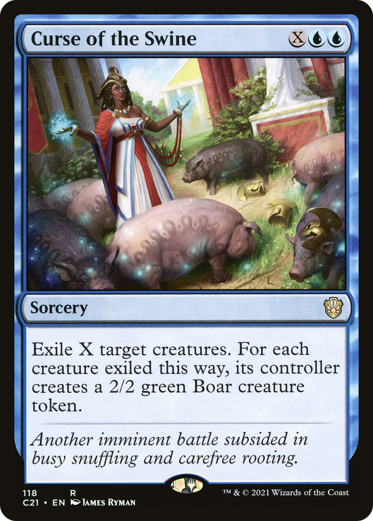 Curse of the Swine [Commander 2021]-1