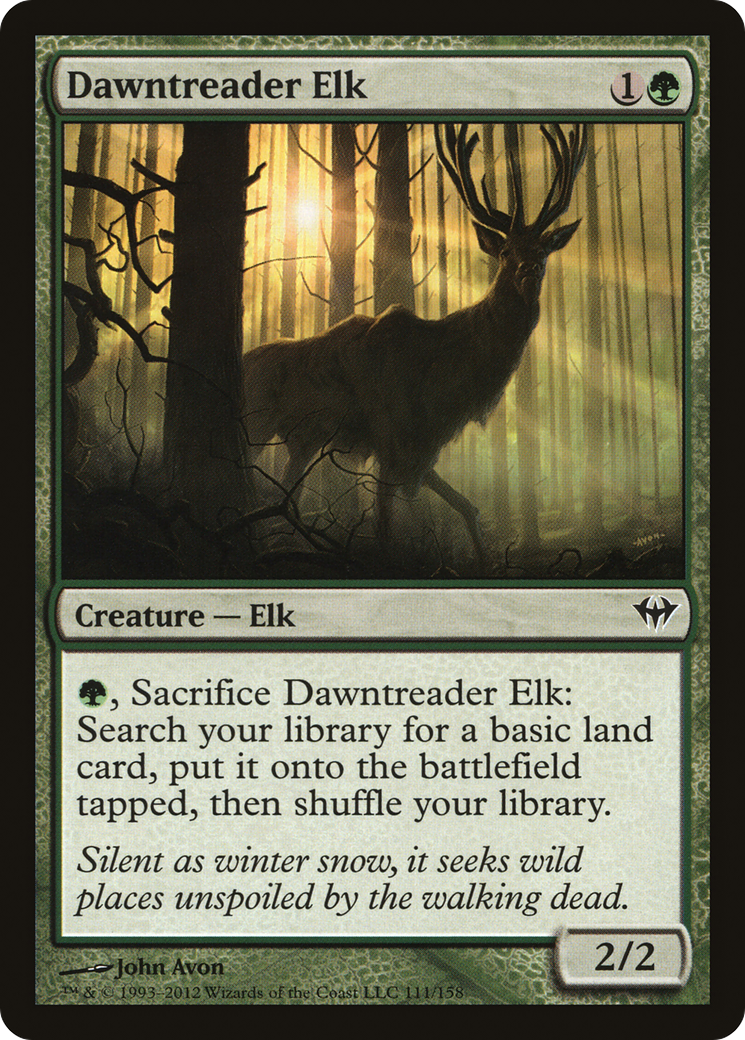 Dawntreader Elk [Dark Ascension]-1