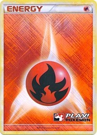 Fire Energy (2010 Play Pokemon Promo) [League & Championship Cards]-1