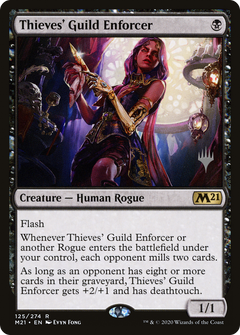 Thieves' Guild Enforcer (Promo Pack) [Core Set 2021 Promos]-1