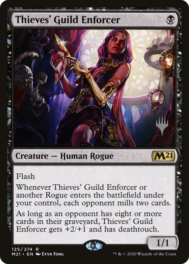Thieves' Guild Enforcer (Promo Pack) [Core Set 2021 Promos]-1