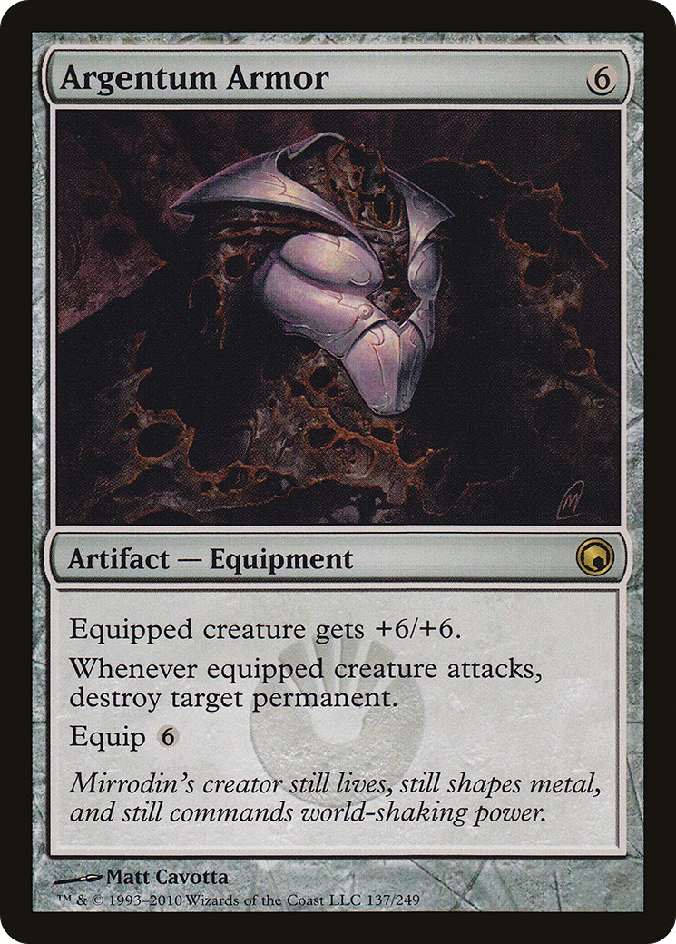 Argentum Armor [Scars of Mirrodin]-1