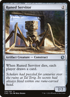 Runed Servitor [Conspiracy: Take the Crown]-1