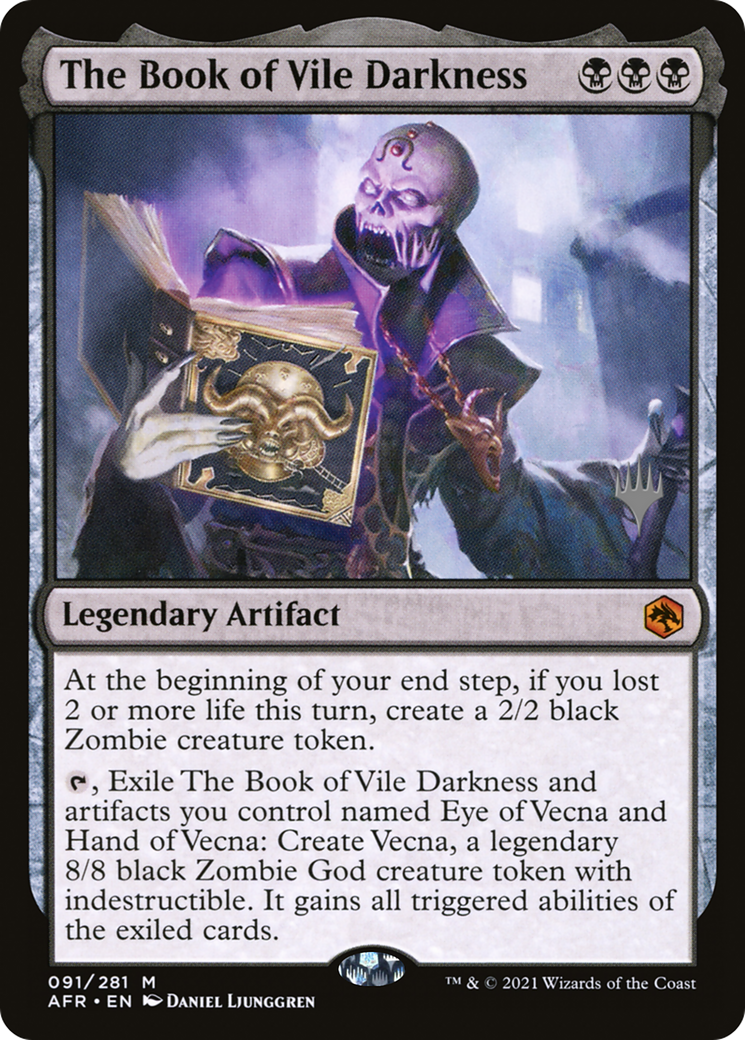 The Book of Vile Darkness (Promo Pack) [Dungeons & Dragons: Adventures in the Forgotten Realms Promos]-1