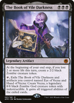 The Book of Vile Darkness (Promo Pack) [Dungeons & Dragons: Adventures in the Forgotten Realms Promos]-1