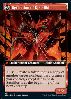Fable of the Mirror-Breaker // Reflection of Kiki-Jiki (Extended Art) [Kamigawa: Neon Dynasty]-2